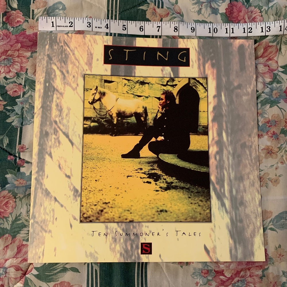 Sting "Ten Summoner's Tale" poster flat